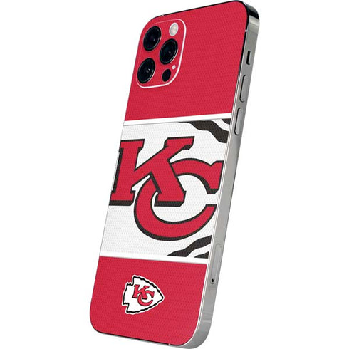 NFL Kansas City Chiefs Zone Block iPhone 12 Pro Max Skin